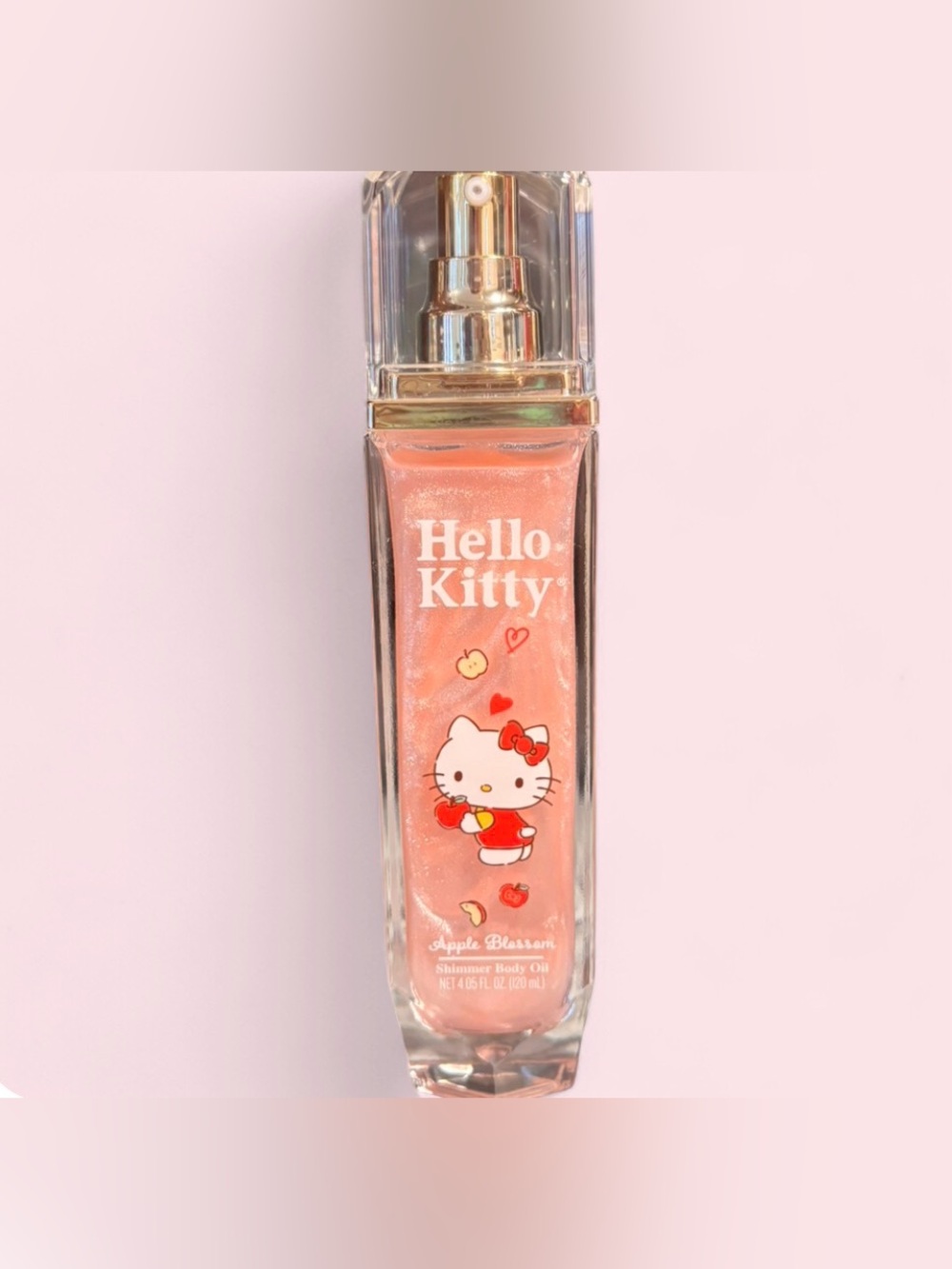 🍎🎀 Hello Kitty Apple Blossom Shimmer Body Oil